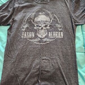 Gray Jason Aldean Convert T-Shirt NWOT